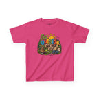 Go Outside. God Made Stuff. Kids Christian T-Shirt – Funny Outdoor Faith Tee