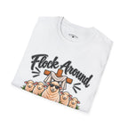 Flock Around and Find Out Christian Sheep T-Shirt – Funny Faith Graphic Tee