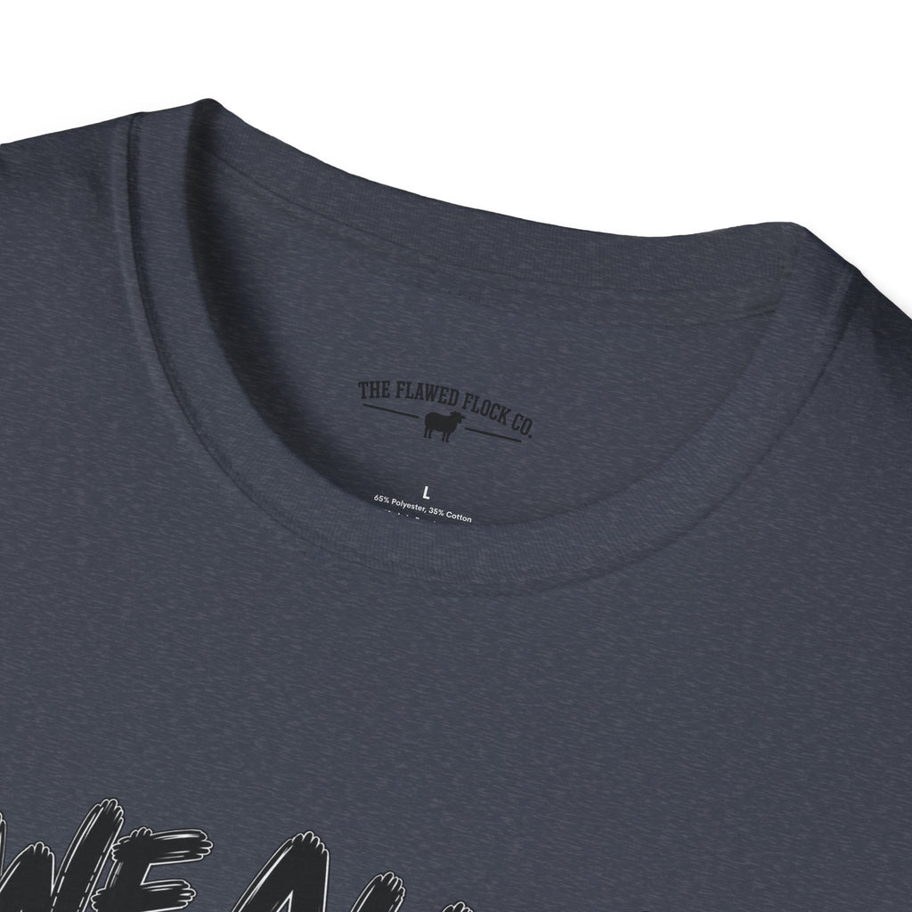 We All Sin & Fall Short Christian Sheep T-Shirt – Romans 3:23