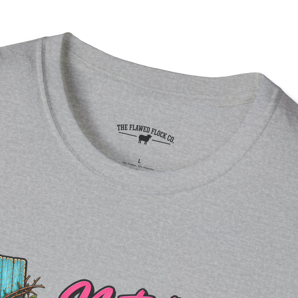 Not Just Here for the Good Times Christian Sheep T-Shirt – Faith Through Every Season