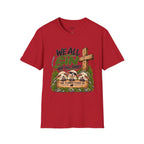 We All Sin & Fall Short Christian Sheep T-Shirt – Romans 3:23
