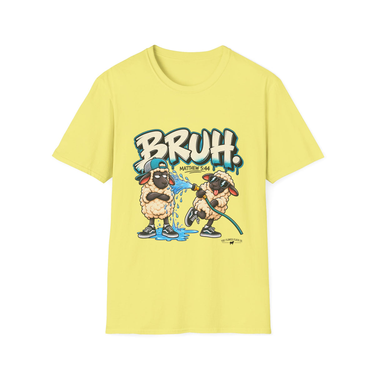 BRUH Christian Sheep T-Shirt – Love Your Enemies – Matthew 5:44