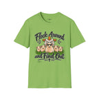Flock Around and Find Out Christian Sheep T-Shirt – Funny Faith Graphic Tee