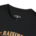 Raising Good Humans Christian Men’s T-Shirt – Deuteronomy 6:6–7 Faith & Fatherhood Tee