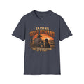Raising Good Humans Christian Men’s T-Shirt – Deuteronomy 6:6–7 Faith & Fatherhood Tee