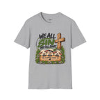 We All Sin & Fall Short Christian Sheep T-Shirt – Romans 3:23