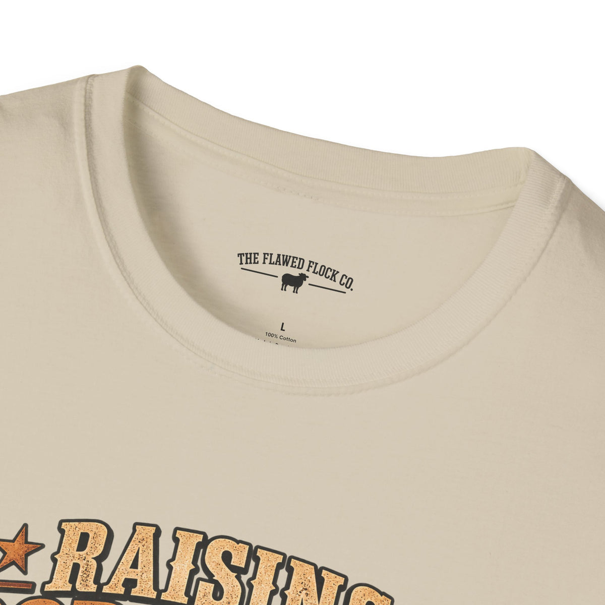 Raising Good Humans Christian Men’s T-Shirt – Deuteronomy 6:6–7 Faith & Fatherhood Tee