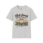 Flock Around and Find Out Christian Sheep T-Shirt – Funny Faith Graphic Tee