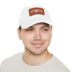 The Flawed Flock Co. Signature Leather Patch Hat – Christian Dad Cap