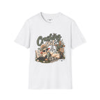 Crashing Out Into His Plans Christian Sheep Tee | Flawed Flock