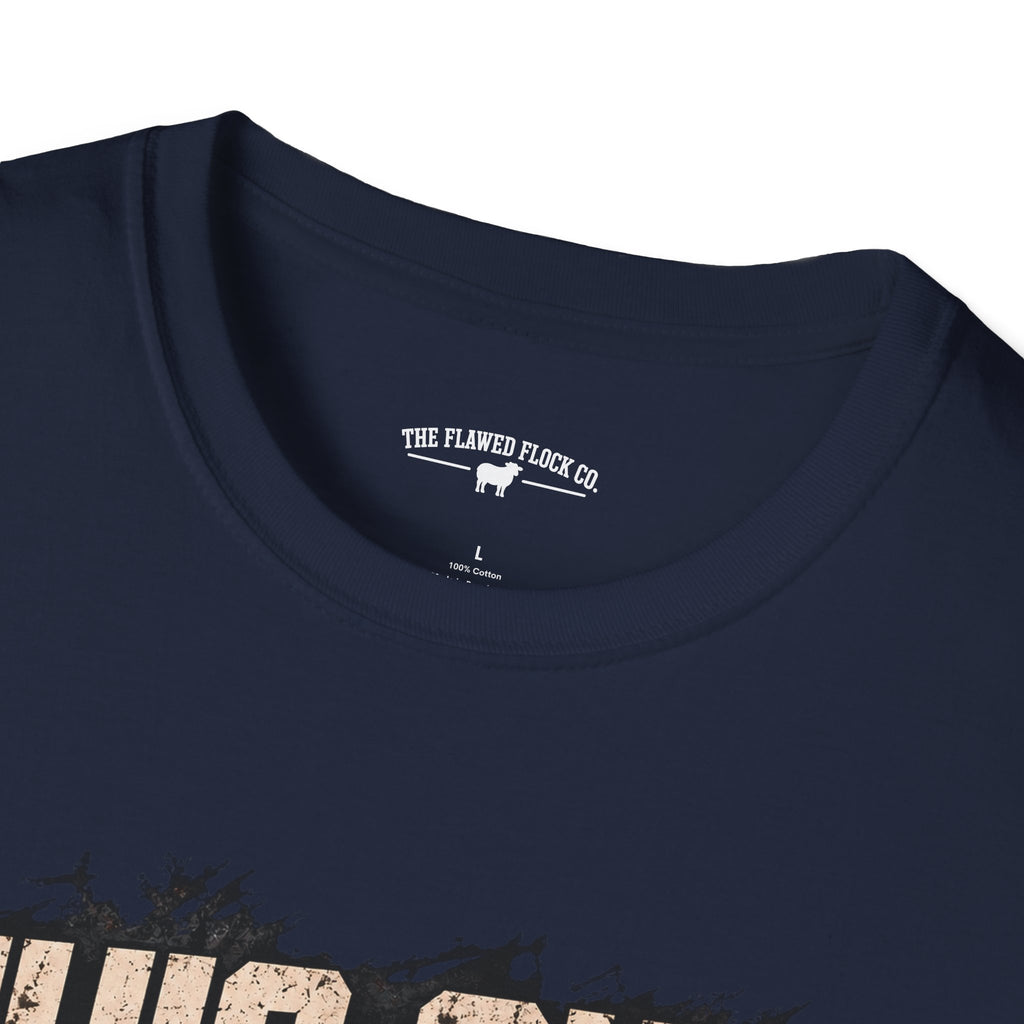 This Guy Christian Sheep T-Shirt – Isaiah 53:6 Grunge Faith Graphic Tee