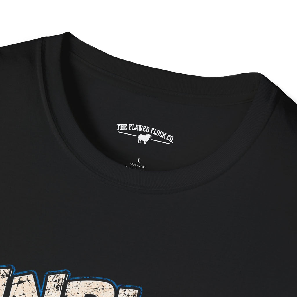Unplug & Refocus Christian Sheep T-Shirt – Matthew 6:33 Faith Graphic Tee