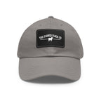 The Flawed Flock Co. Signature Leather Patch Hat – Christian Dad Cap