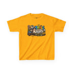 Small But Mighty Christian Kids T-Shirt – 1 Samuel 16:7 Boys Adventure Tee