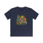Go Outside. God Made Stuff. Kids Christian T-Shirt – Funny Outdoor Faith Tee