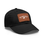 The Flawed Flock Co. Signature Leather Patch Hat – Christian Dad Cap