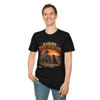 Raising Good Humans Christian Men’s T-Shirt – Deuteronomy 6:6–7 Faith & Fatherhood Tee