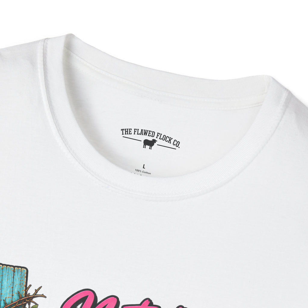 Not Just Here for the Good Times Christian Sheep T-Shirt – Faith Through Every Season