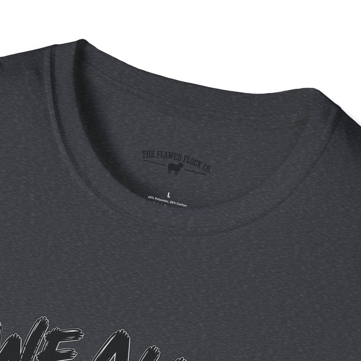 We All Sin & Fall Short Christian Sheep T-Shirt – Romans 3:23