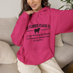 The Flawed Flock Co. Signature Christian Hoodie – Following the Shepherd – Colors