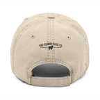 Chill Distressed Dad Hat — Embroidered Vintage Baseball Cap