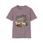 Crashing Out Into His Plans Christian Sheep Tee | Flawed Flock