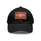 The Flawed Flock Co. Signature Leather Patch Hat – Christian Dad Cap