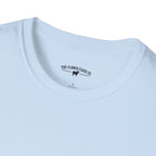 Chill Christian Men’s T-Shirt – James 1:20 Back Print Faith Tee