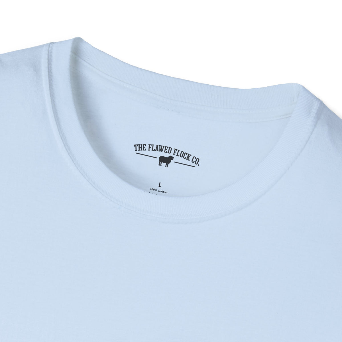 Chill Christian Men’s T-Shirt – James 1:20 Back Print Faith Tee