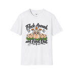 Flock Around and Find Out Christian Sheep T-Shirt – Funny Faith Graphic Tee