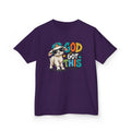God Got This Kids Christian T-Shirt – Philippians 4:13 Cool Lamb Bible Verse Tee