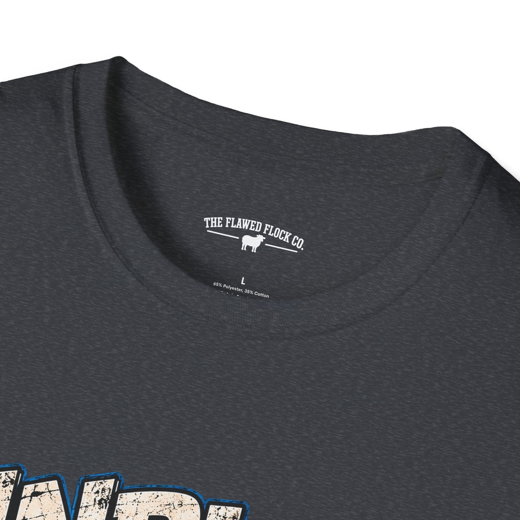 Unplug & Refocus Christian Sheep T-Shirt – Matthew 6:33 Faith Graphic Tee