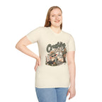 Crashing Out Into His Plans Christian Sheep Tee | Flawed Flock