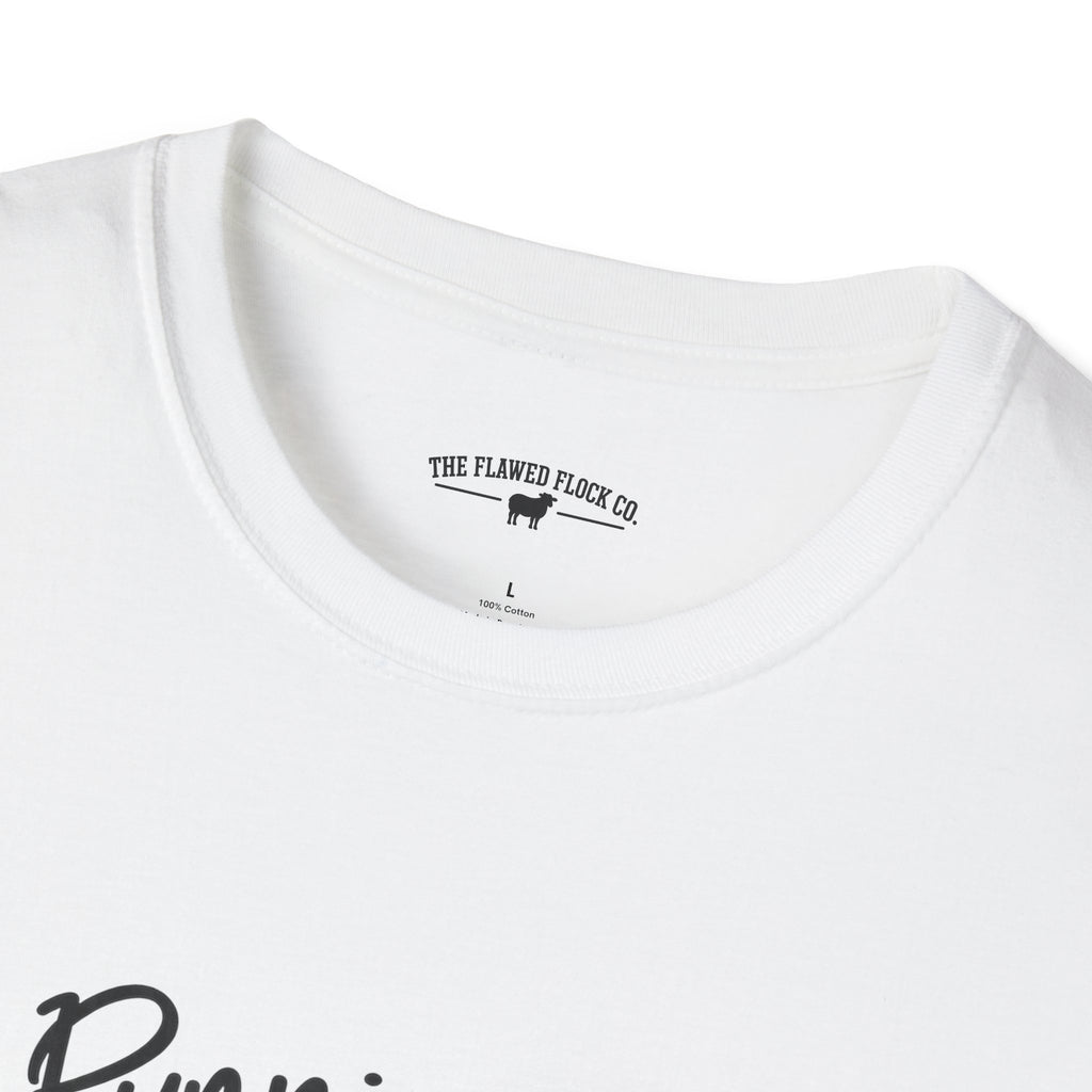 Running on Faith Christian Sheep T-Shirt – Pray Coffee Jesus Repeat Graphic Tee