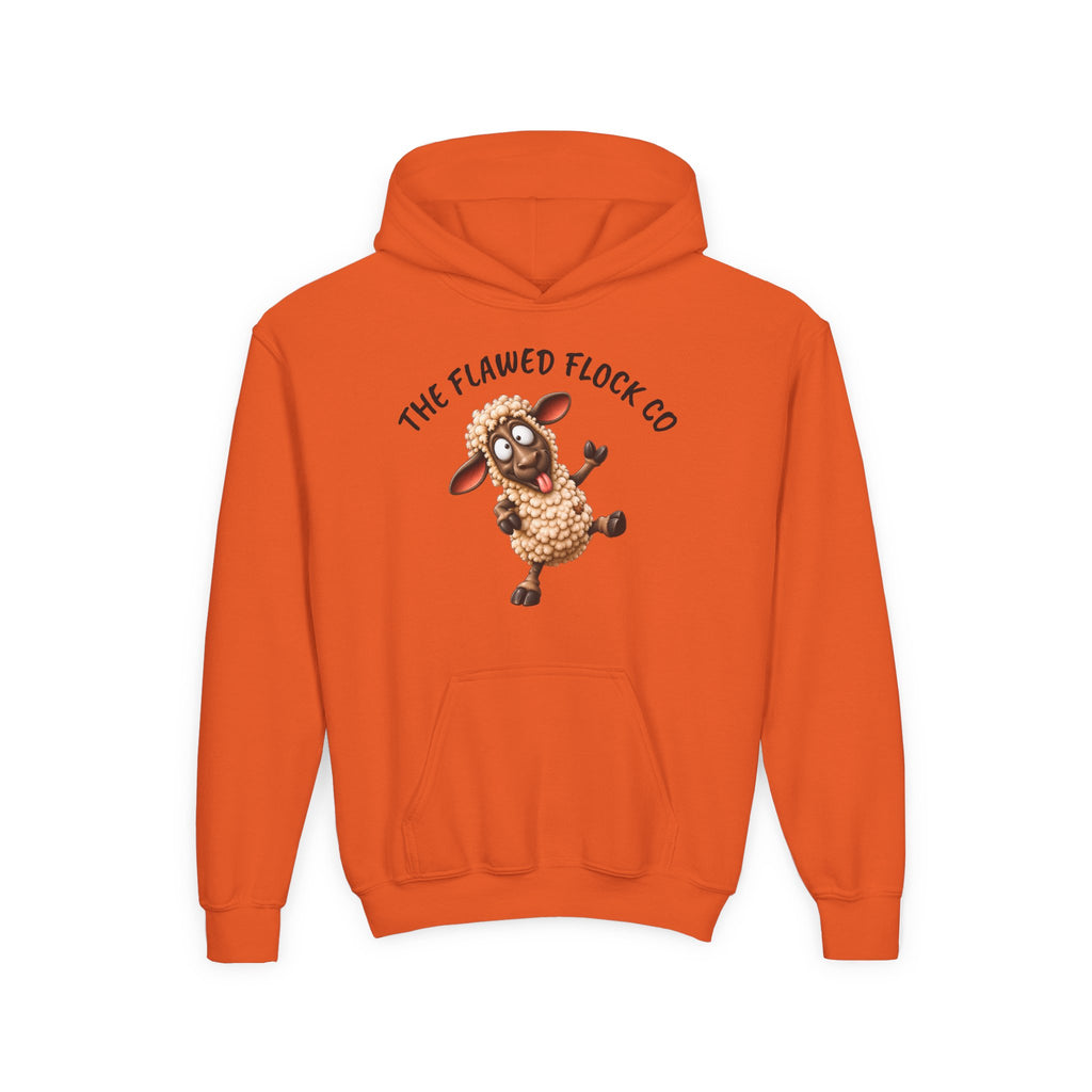 The Flawed Flock Co. Kids Christian Hoodie – Silly Sheep Youth Sweatshirt