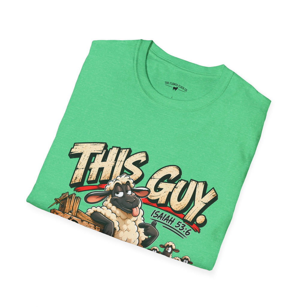 This Guy Christian Sheep T-Shirt – Isaiah 53:6 Funny Faith Graphic Tee