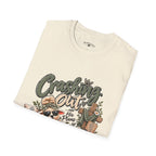 Crashing Out Into His Plans Christian Sheep Tee | Flawed Flock