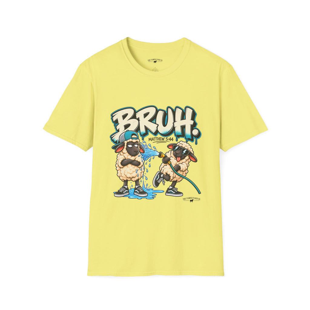 BRUH Christian Sheep T-Shirt – Love Your Enemies – Matthew 5:44