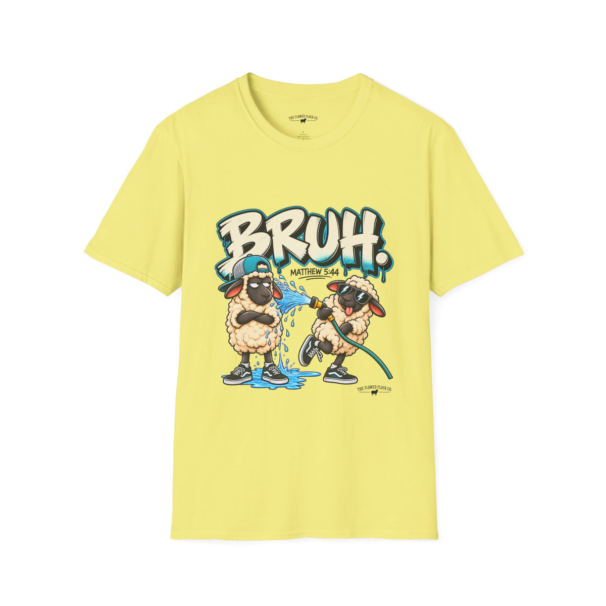 BRUH Christian Sheep T-Shirt – Love Your Enemies – Matthew 5:44