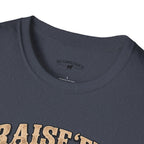 Raise ’Em Right Christian Men’s T-Shirt – Deuteronomy 6:6–7 Fatherhood Tee